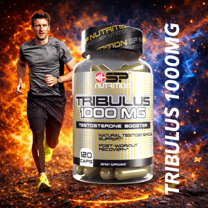 TRIBULUS TERRESTRIS Extract 1000 mg – Male Vitality & Performance Support, 120 Capsules (60 Servings)