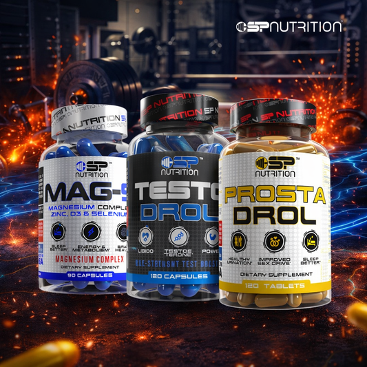 ProstaDrol + TestoDrol + MAG-9 + OMEGA 1000 FREE – Male Vitality, Prostate & Performance System