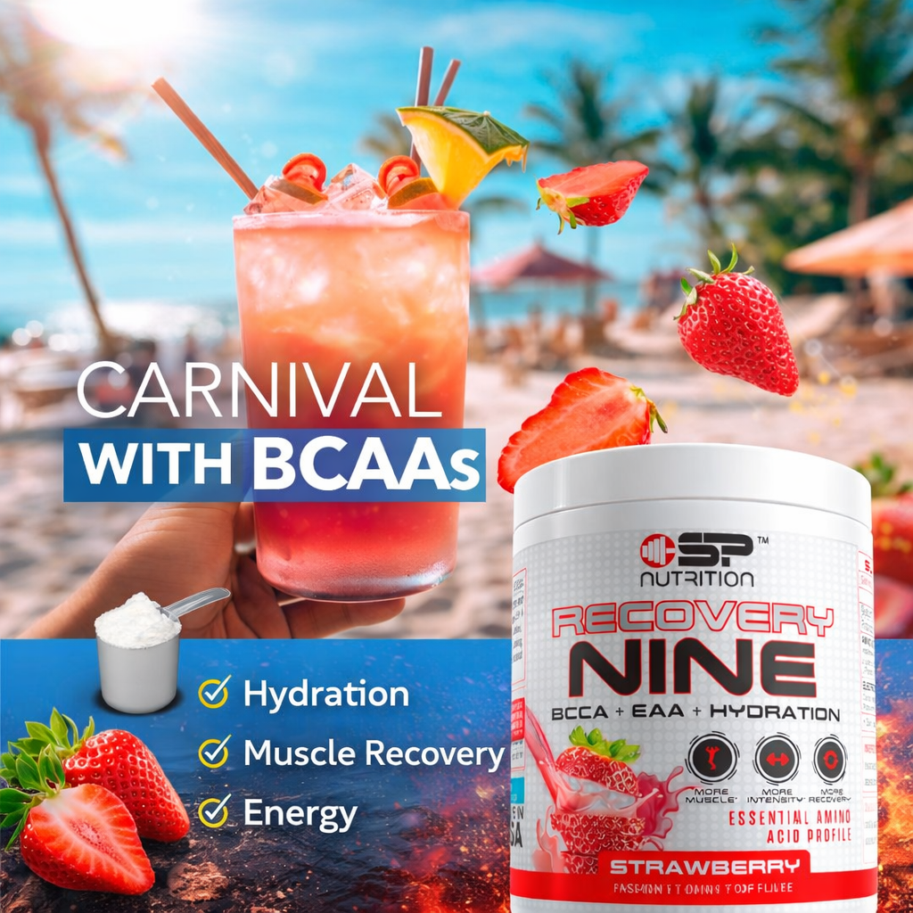RECOVERY NINE – BCAA + EAA + Hydration Recovery Formula, 30 Servings (360 g)