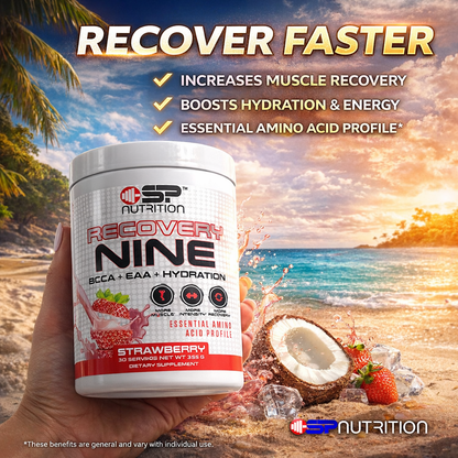 RECOVERY NINE – BCAA + EAA + Hydration Recovery Formula, 30 Servings (360 g)
