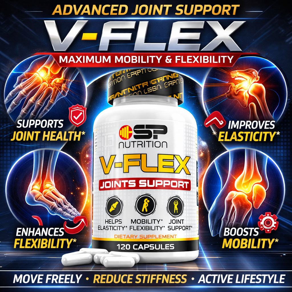 V-FLEX 120 CAPSULES – Advanced Mobility & Joint Support Formula