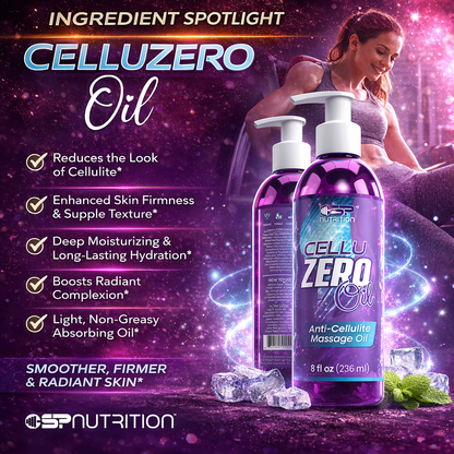 CELLUZERO + CELLUZERO OIL + LIPOZERO UNLIMITED + OMEGA 1000 FREE – Complete Body Sculpting, Fat Metabolism & Skin Firming System