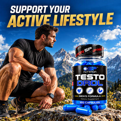 TestoDrol 120 Capsules – Advanced Men's Wellness Formula