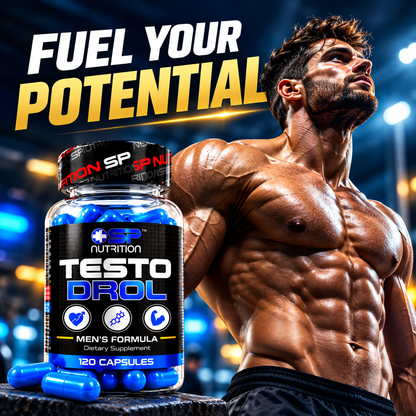 TestoDrol 120 Capsules – Advanced Men's Wellness Formula