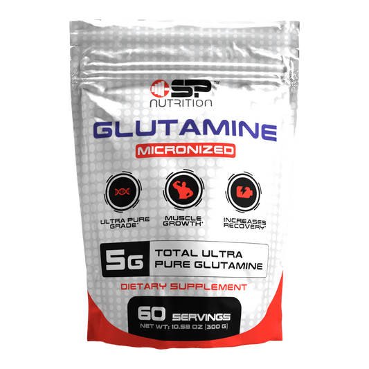 Glutamine Micronized Powder (300 Grams) Unflavored - Gluten Free & Non-GMO, 60 Servings