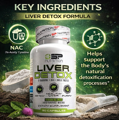 Liver Detox – Advanced Herbal & Antioxidant Liver Support, 90 Capsules