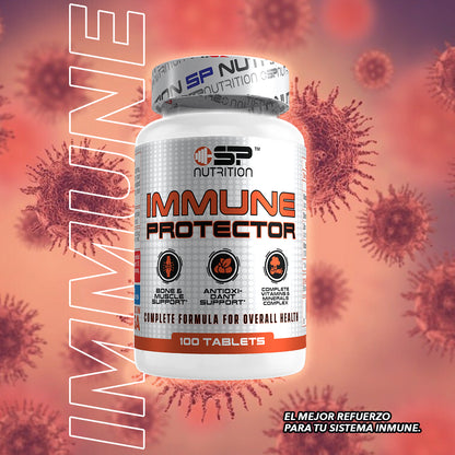 Immune Protector – Immune Support with Vitamin C, Zinc, Vitamin D & Bovine Colostrum – 100 Tablets