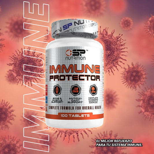 IMMUNE PROTECTOR 100 TABLETS, Immune Support with Vitamin C, Zinc, Vitamin D and Bovine Colostrom, Immunity Booster for Adults.