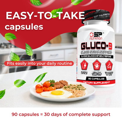 Gluco-9 – Advanced Metabolic & Blood Sugar Support Formula