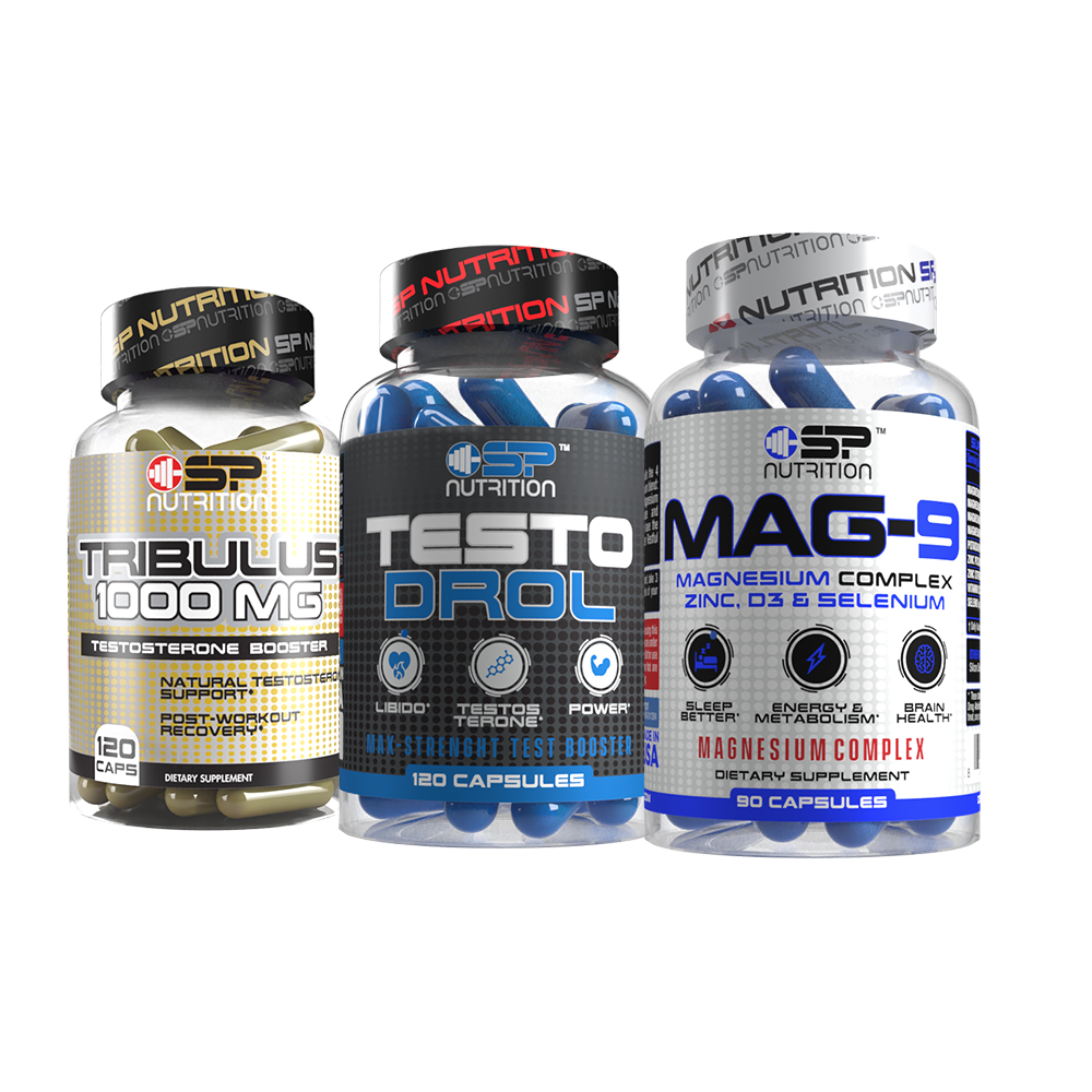 Tribulus + Testodrol & MAG-9 + LIVER DETOX FREE