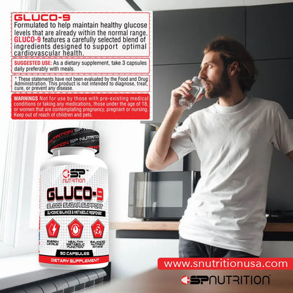 Gluco-9 – Advanced Metabolic & Blood Sugar Support Formula