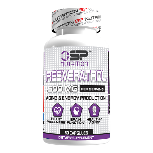 Resveratrol 1000MG - Anti-Aging Antioxidant Support for Heart & Energy - 60 Capsules