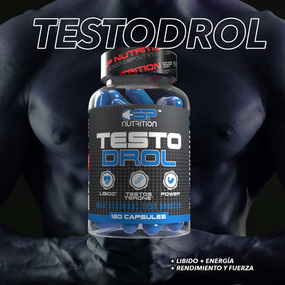 Testodrol 120 cps – Maximum Strength Testosterone Support & Performance Formula
