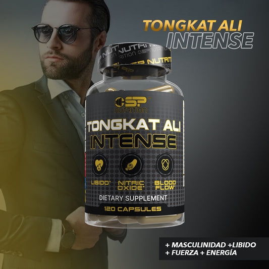 TONGKAT ALI INTENSE for Men (Longjack) Eurycoma Longifolia, 120 Capsules - Men's Health Support 15-in-1