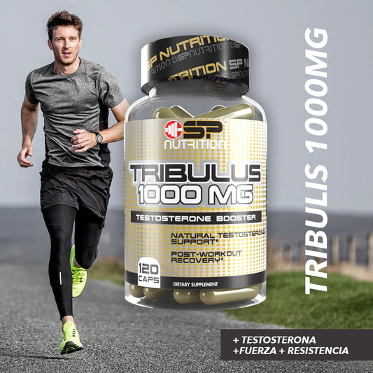 TRIBULUS TERRESTRIS Extract 1000 mg, 120 Capsules - 60 Servings (500mg Per Cap), Non GMO & Gluten Free