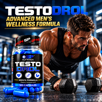 TestoDrol 120 Capsules – Advanced Men's Wellness Formula
