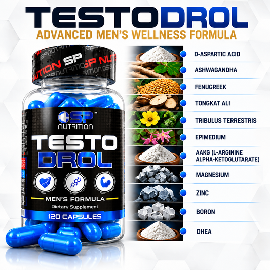 TestoDrol 120 Capsules – Advanced Men's Wellness Formula