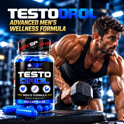 TestoDrol 120 Capsules – Advanced Men's Wellness Formula