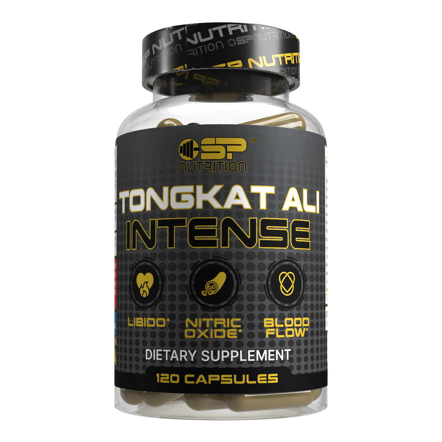 TONGKAT ALI INTENSE for Men (Longjack) Eurycoma Longifolia, 120 Capsules - Men's Health Support 15-in-1