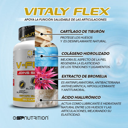 V-FLEX + CELLU COLAGEN + MAG 9 + OMEGA 1000 FREE