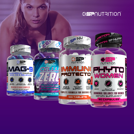 PHYTO WOMEN + IMMUNE PROTECTOR + CELLUZERO + MAG 9 + LIVER + OMEGA 1000 FREE