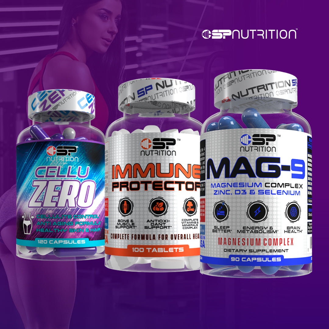 MAG-9, IMMUNE PROTECTOR & CELLU ZERO + OMEGA 1000 FREE
