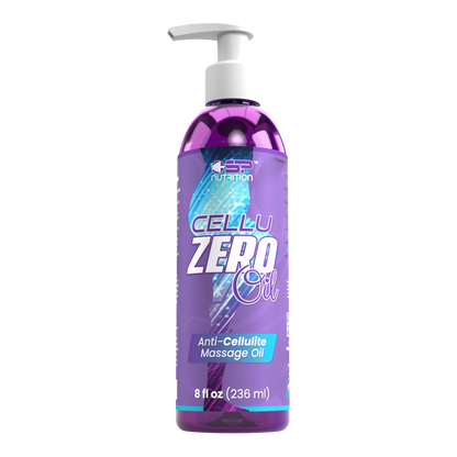 CELLUZERO OIL 8 onz, Anti Cellulite Massage Oil, Made with 100% Natural Oils.
