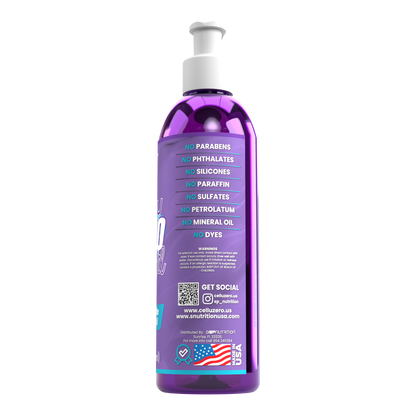 CELLUZERO OIL 8 onz, Anti Cellulite Massage Oil, Made with 100% Natural Oils.