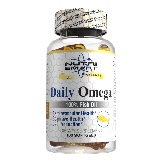 Daily Omega 90 Softgel, Omega 3 EPA & DHA, Free Fatty Acid Form Omega 3, Instant Absorption, EPA & DHA