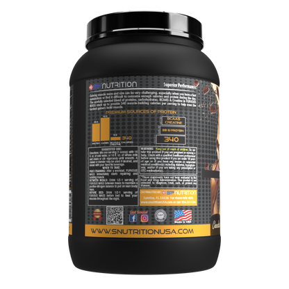 FURIOUS MASS GAINER 3 LBS – High-Calorie Anabolic Weight & Muscle Support