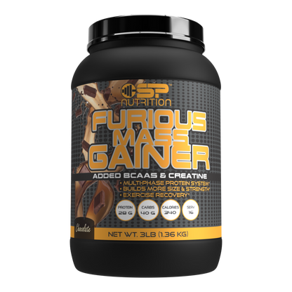 FURIOUS MASS GAINER 3 LBS – High-Calorie Anabolic Weight & Muscle Support