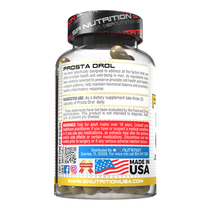 Prosta Drol + Immune Protector – Prostate Health & Immune Support System for Men