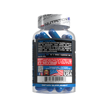 Testodrol 120 cps – Maximum Strength Testosterone Support & Performance Formula