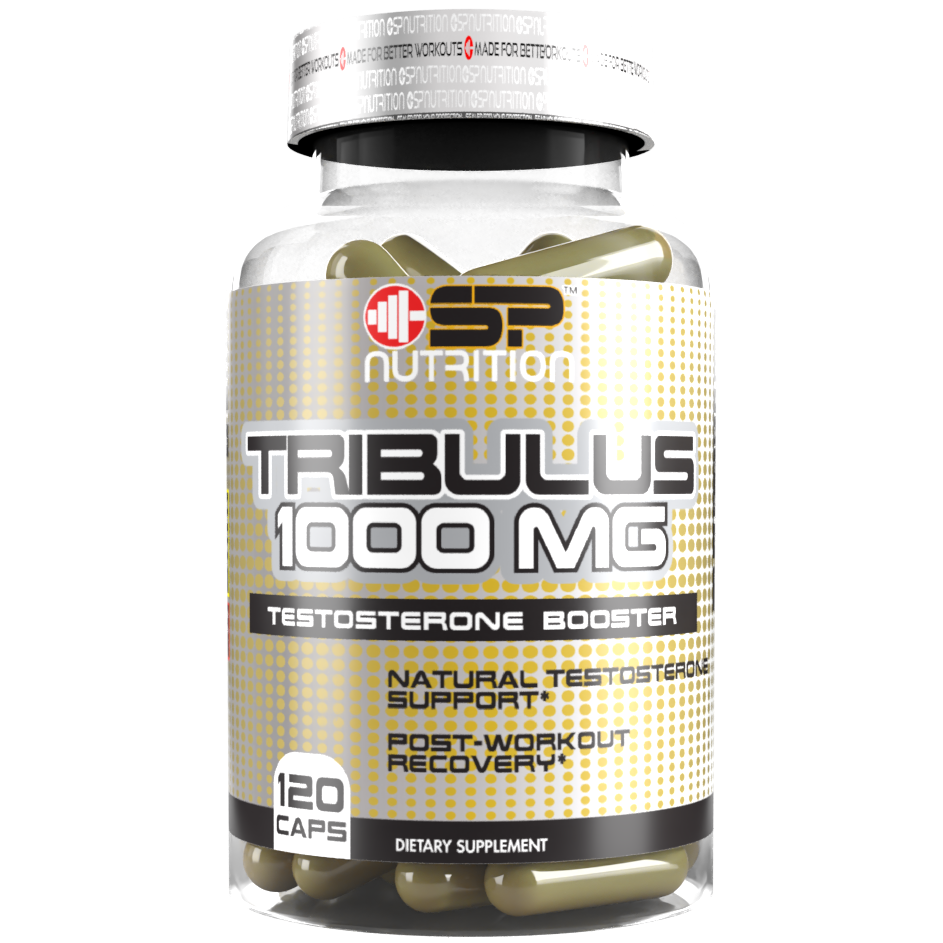TRIBULUS TERRESTRIS Extract 1000 mg, 120 Capsules - 60 Servings (500mg Per Cap), Non GMO & Gluten Free