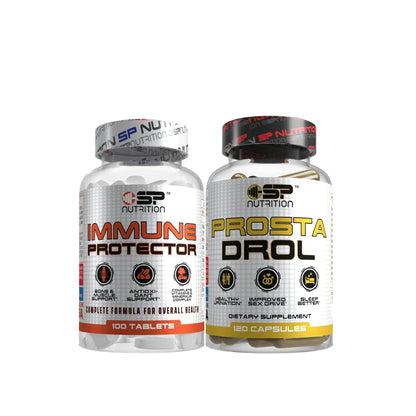 Prosta Drol + Immune Protector – Prostate Health & Immune Support System for Men